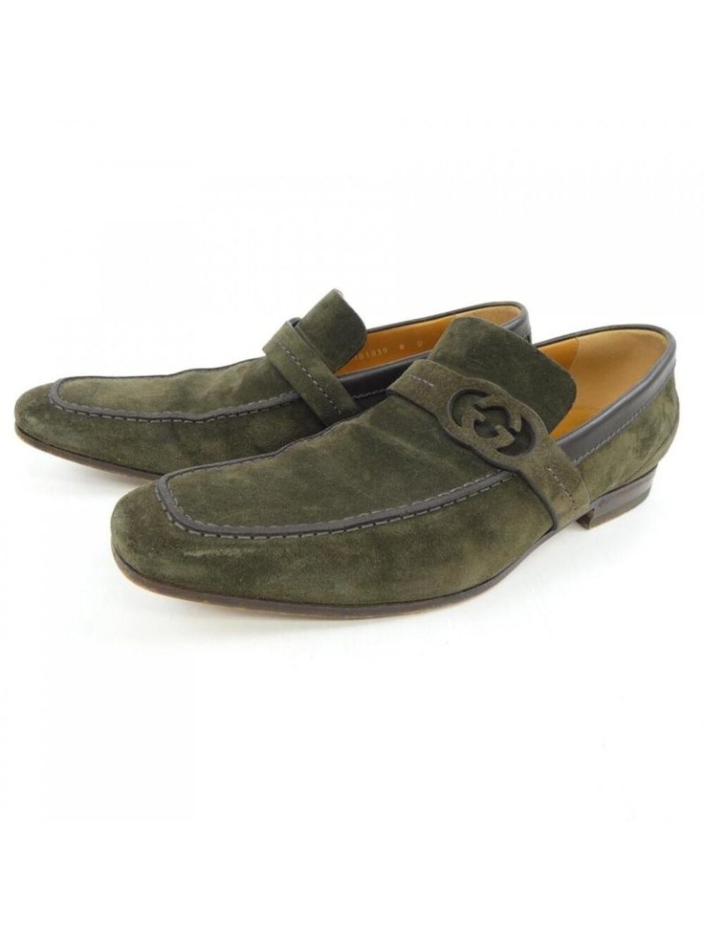 Gucci Shoes Suede Khaki - Picture 3 of 8